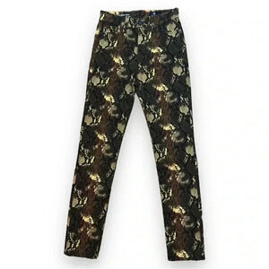 Adriano Goldschmied 25” The Sophia High-Waisted Skinny Ankle Jeans